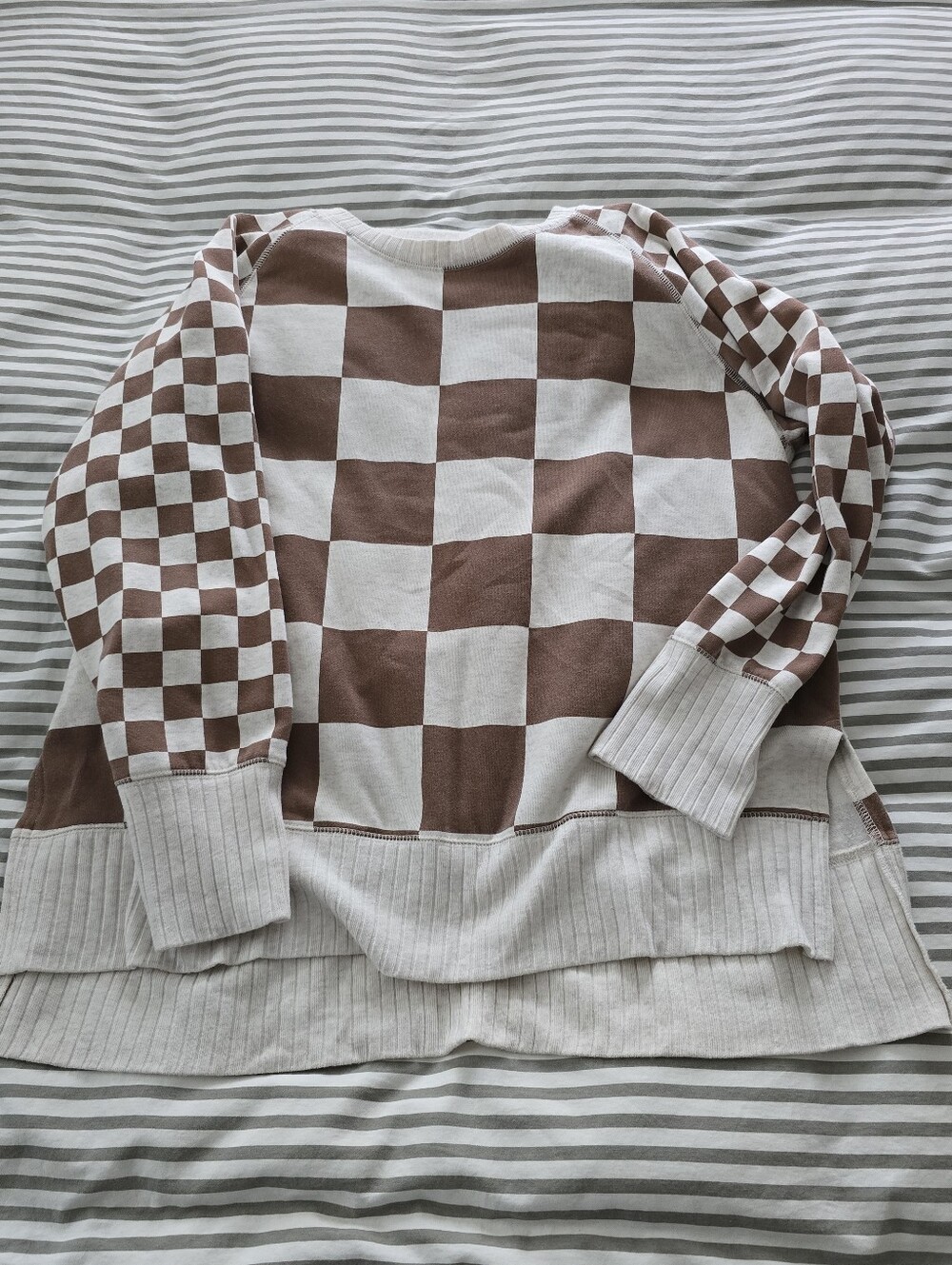 Checkered Sweatshirt